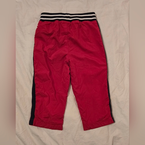 NWT - Ralph Lauren Lined Pants; Size 18M - Red with Navy stripes and lining - Picture 9 of 9